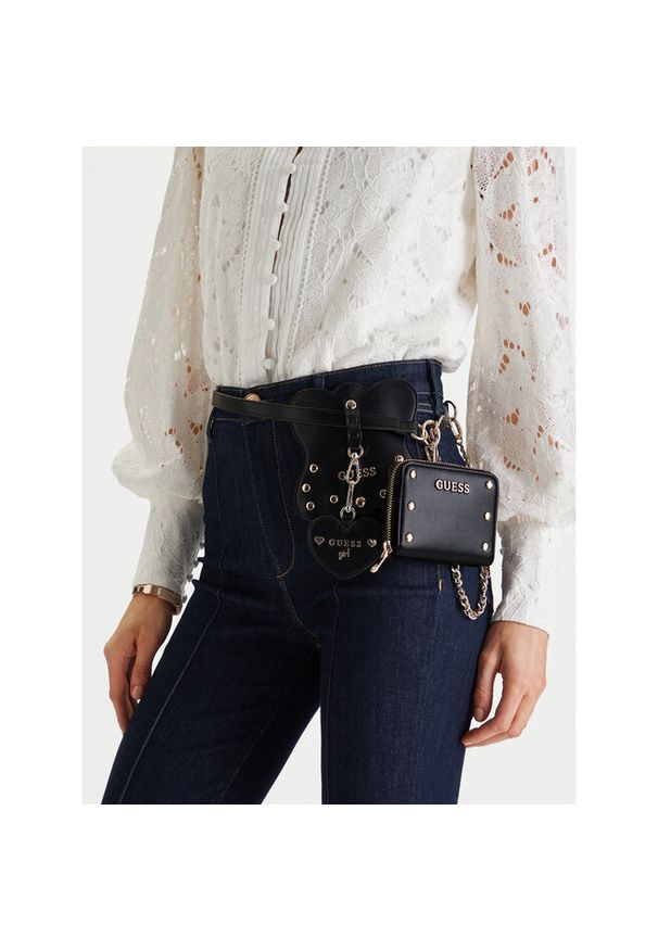 Torebka Guess. Kolor: czarny