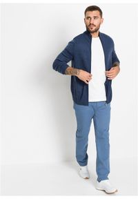 bonprix - Cienki kardigan. Typ kołnierza: kołnierzyk stójkowy. Kolor: niebieski #3