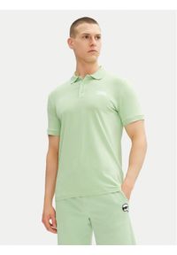 Karl Lagerfeld - KARL LAGERFELD Polo 745088 552235 Zielony Regular Fit. Typ kołnierza: polo. Kolor: zielony. Materiał: bawełna