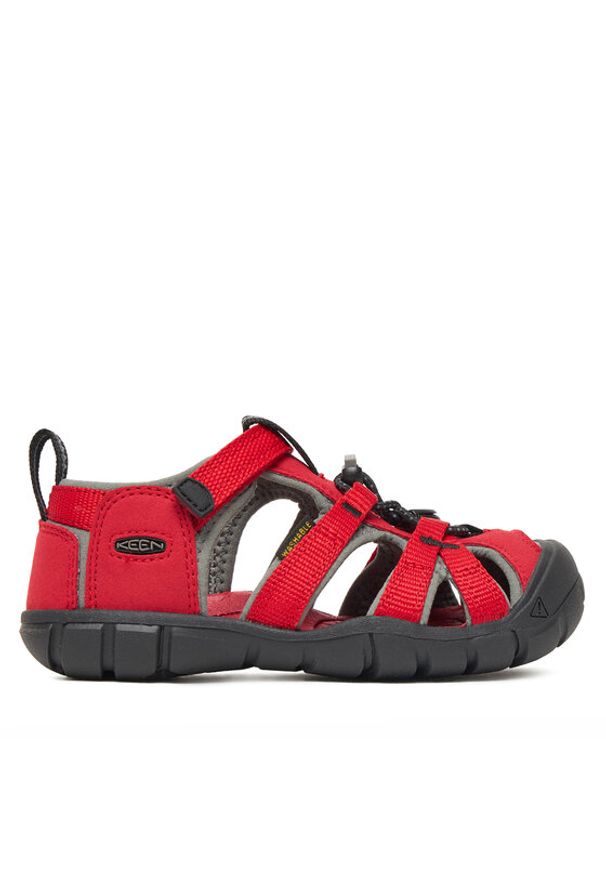 keen - Keen Sandały Seacamp II Cnx 1014470 Czerwony. Kolor: czerwony. Materiał: materiał