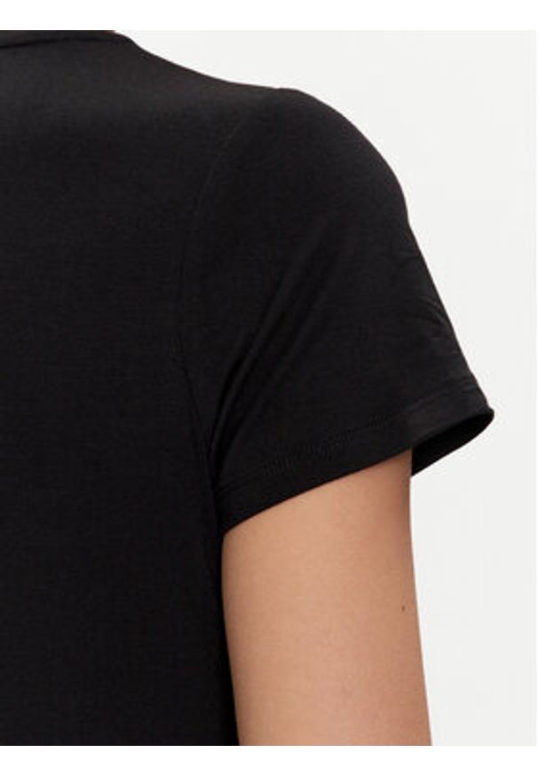 Liu Jo T-Shirt VA4227 JS360 Czarny Regular Fit. Kolor: czarny. Materiał: wiskoza