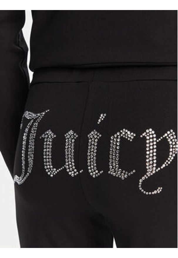 Juicy Couture Spodnie dresowe Apollo JCWBJ125311 Czarny Flared Leg. Kolor: czarny. Materiał: bawełna