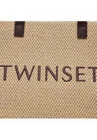 TwinSet - TWINSET Torebka 241TB7022 Beżowy. Kolor: beżowy #3