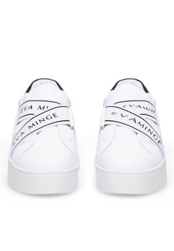 Eva Minge Sneakersy WYL3796-2 Biały. Kolor: biały. Materiał: materiał