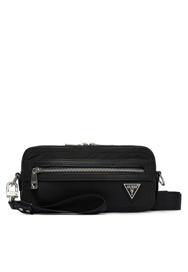 Saszetka Guess. Kolor: czarny