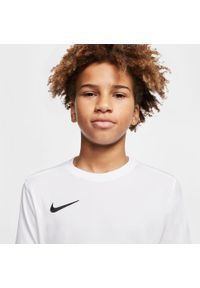 Koszulka sportowa chłopięca Nike JR Dry Park Vii. Kolor: biały, wielokolorowy, czarny. Długość rękawa: krótki rękaw. Długość: krótkie