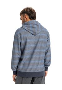 Quiksilver - Bluza z kapturem dla Mężczyzn GREAT OTWAY Czarny. Typ kołnierza: kaptur. Kolor: czarny. Materiał: materiał, poliester, bawełna. Długość: długie. Wzór: ze splotem