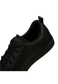 Adidas - Buty adidas Vs Pace M B44869 czarne. Okazja: na co dzień. Zapięcie: pasek. Kolor: czarny. Materiał: materiał, syntetyk, tkanina, skóra. Szerokość cholewki: normalna. Wzór: gładki. Sezon: lato #6