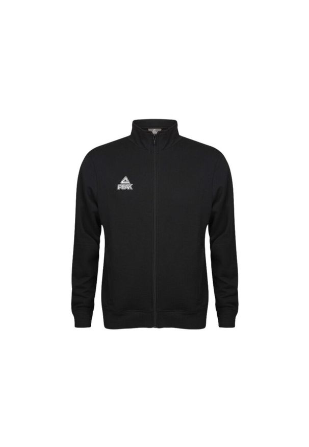 PEAK - Kurtka Peak zip élite. Kolor: czarny. Materiał: poliester, bawełna. Sport: fitness, koszykówka