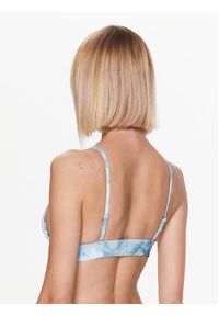 Calvin Klein Swimwear Góra od bikini Fixed KW0KW02121 Niebieski. Kolor: niebieski. Materiał: syntetyk #3