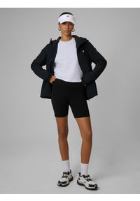 4f - 4F Kurtka przejściowa membrana 5000 damska - czarna S. Okazja: na spacer, na co dzień. Kolor: czarny. Materiał: materiał. Sezon: wiosna, jesień. Styl: casual #2