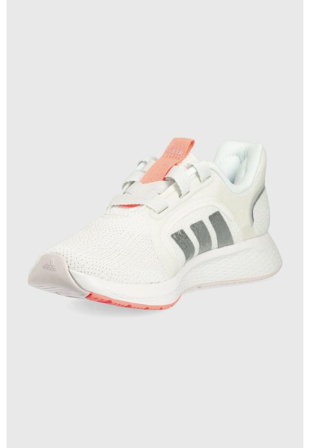 Adidas - adidas buty do biegania Edge Lux 5 kolor biały. Zapięcie: sznurówki. Kolor: biały. Materiał: materiał, guma. Szerokość cholewki: normalna