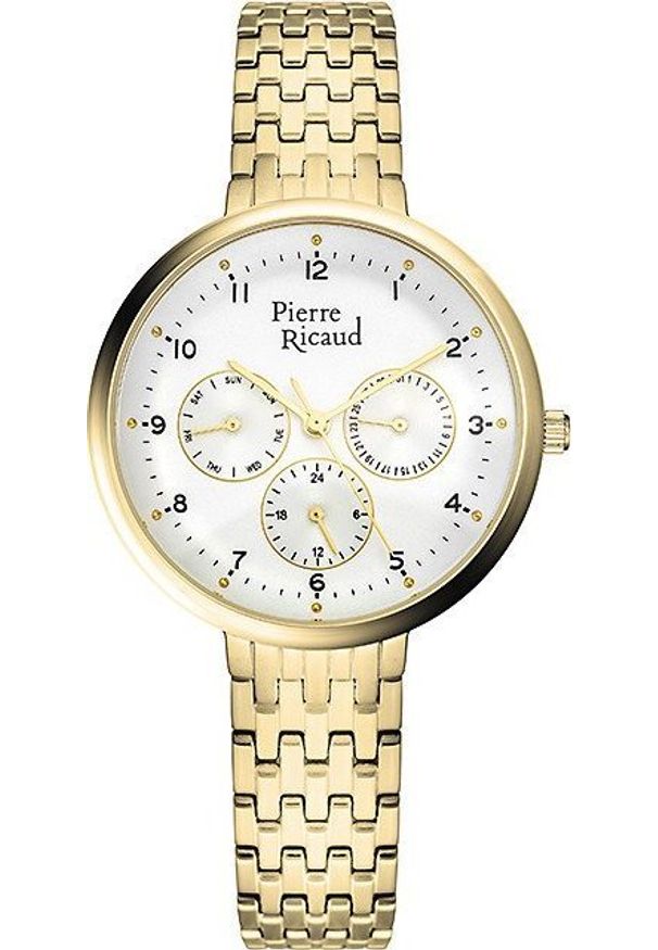 Zegarek Pierre Ricaud Zegarek damski Pierre Ricaud P22089.1123QF złoty. Kolor: złoty