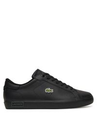 Lacoste Sneakersy Powercourt 7-49SMA0081 Czarny. Kolor: czarny. Materiał: skóra #1