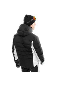 SIROKO - Męska kurtka narciarska Sporty zimowe Siroko W7 Crans-Montana. Kolor: czarny. Materiał: materiał, softshell. Sezon: zima. Sport: narciarstwo