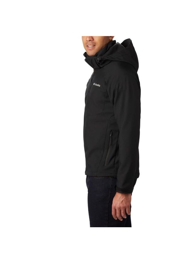 columbia - Kurtka softshell męska Columbia Cascade Ridge II. Kolor: czarny. Materiał: softshell. Sport: turystyka piesza