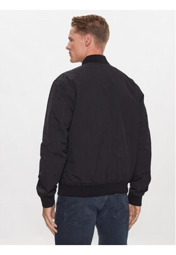 BOSS - Boss Kurtka bomber Coperto 50499031 Czarny Regular Fit. Kolor: czarny. Materiał: syntetyk