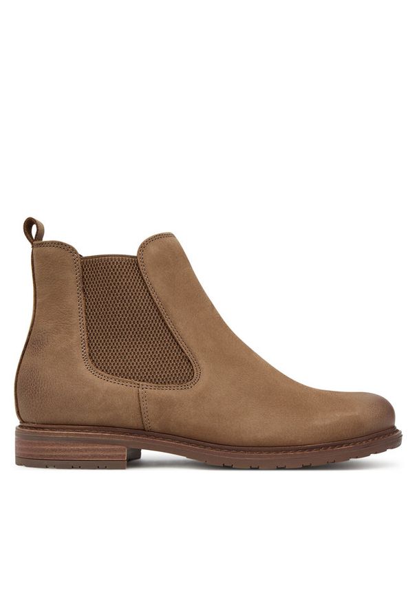 Sztyblety Tamaris. Kolor: brązowy