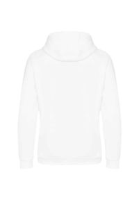 AWDIS - Męska Bluza Z Kapturem Just Hoods Graduate Heavyweight Hoodie. Typ kołnierza: kaptur. Kolor: biały