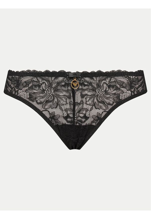 Emporio Armani Underwear Figi brazylijskie 164589 4R206 00020 Czarny. Kolor: czarny. Materiał: syntetyk