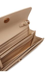 Pinko - PINKO Duży Portfel Damski Love Tiny Birds Wallet C 103765 A1YB Beżowy. Kolor: beżowy. Materiał: skóra