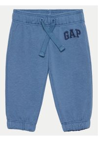 GAP - Gap Spodnie dresowe 876617 Niebieski Regular Fit. Kolor: niebieski. Materiał: bawełna #1