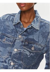 Tommy Jeans Kurtka jeansowa Claire DW0DW17664 Niebieski Regular Fit. Kolor: niebieski. Materiał: bawełna #7