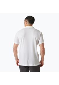 Koszulka polo męska Helly Hansen Hp 1/2 Zip Polo. Typ kołnierza: polo. Kolor: biały
