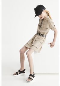 Karl Lagerfeld sandały dziecięce Z19069.36.39 kolor czarny. Zapięcie: rzepy. Kolor: czarny. Obcas: na platformie #7