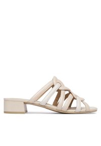 Klapki Caprice. Kolor: beżowy #1