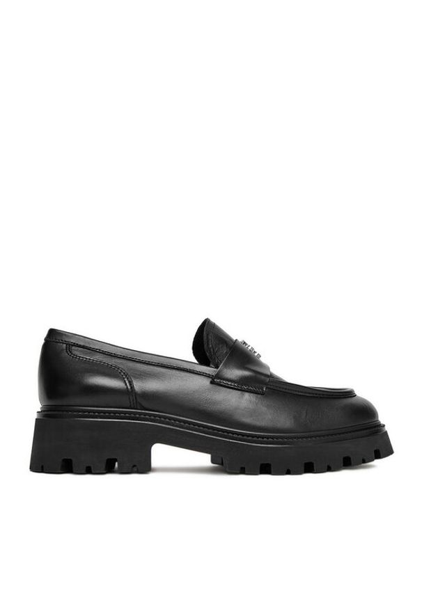 Badura Loafersy C-AUSTYN-24605PE Czarny. Kolor: czarny. Materiał: skóra