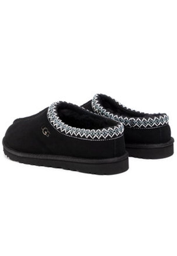 Ugg Kapcie M Tasman 5950 Czarny. Kolor: czarny. Materiał: skóra