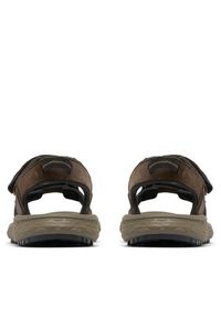 columbia - Columbia Sandały Konos™ Hiker 2-Strap 2121561 Brązowy. Kolor: brązowy. Materiał: skóra, zamsz #4