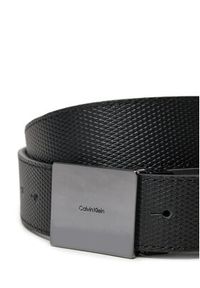 Calvin Klein Pasek Męski K50K512658 Czarny. Kolor: czarny. Materiał: skóra #3