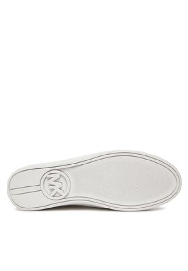 MICHAEL Michael Kors Sneakersy Keaton Zip Slip On 43R4KTFP2L Złoty. Zapięcie: bez zapięcia. Kolor: biały. Materiał: skóra