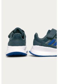 Adidas - adidas - Buty dziecięce Runfalcon I. Nosek buta: okrągły. Zapięcie: rzepy. Kolor: niebieski. Materiał: syntetyk, materiał, skóra ekologiczna, guma. Szerokość cholewki: normalna #2