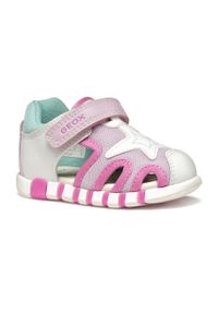 Sandały Geox Model B Sandal Iupidoo Gir Kolor Biały. Kolor: biały. Materiał: tkanina, syntetyk