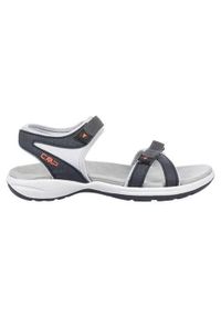 Buty do chodzenia damskie CMP Adib. Zapięcie: rzepy. Kolor: wielokolorowy, czarny, szary. Materiał: guma, materiał, syntetyk. Sport: turystyka piesza
