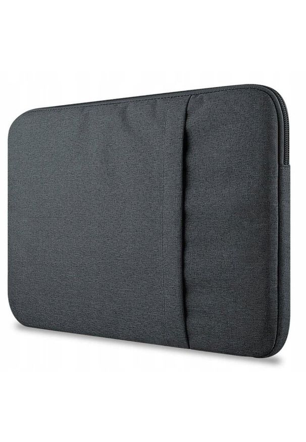NoName - ETUI POKROWIEC Z KIESZENIĄ LAPTOP MACBOOK PRO AIR 13.3" CZARNY. Kolor: czarny