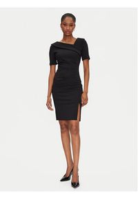 Rinascimento Sukienka koktajlowa CFC0122560003 Czarny Slim Fit. Kolor: czarny. Materiał: syntetyk. Styl: wizytowy #4