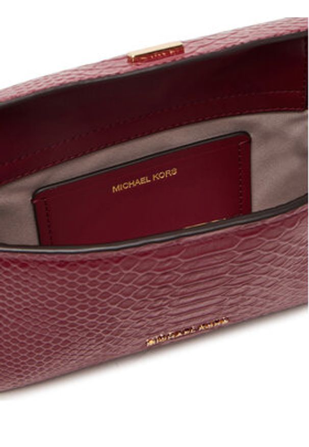 MICHAEL Michael Kors Torebka Bryant 32T5GYTU1L Bordowy. Kolor: czerwony. Materiał: skórzane