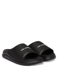 Karl Lagerfeld - KARL LAGERFELD Klapki Skuba KL77000 Czarny. Kolor: czarny. Materiał: guma #3
