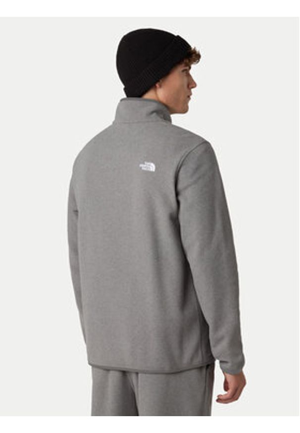 The North Face Polar Glacier NF0A8D0Q Szary Regular Fit. Kolor: szary. Materiał: syntetyk