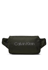 Calvin Klein Saszetka nerka Ck Must T Waistbag Rtw K50K510005 Zielony. Kolor: zielony. Materiał: materiał #1