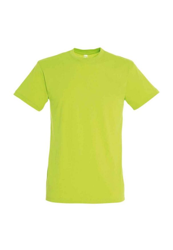 SOL'S - Koszulka Regent Dla Dorosłych Unisex. Kolor: zielony. Sport: turystyka piesza