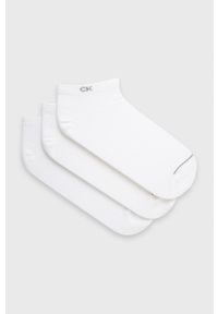 Calvin Klein Skarpetki (3-pack) męskie kolor biały. Kolor: biały #1