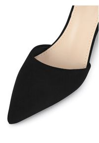 DeeZee Szpilki BG-1818 Czarny. Kolor: czarny. Materiał: syntetyk, materiał. Obcas: na szpilce #5
