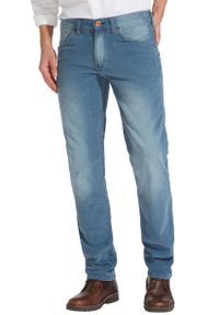 Wrangler - SPODNIE MĘSKIE WRANGLER GREENSBORO INDIGO MID W15QAA81D $