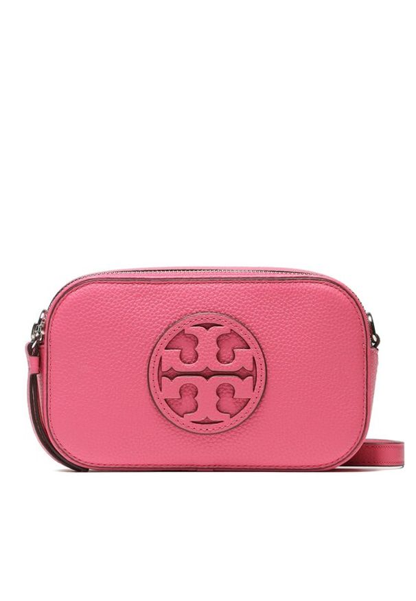 Tory Burch Torebka Mini Perry Bombe 145667 Różowy. Kolor: różowy. Materiał: skórzane