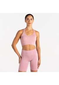 DARE 2B - Biustonosz sportowy damski React. Kolor: fioletowy. Sport: fitness, joga i pilates